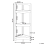 Beliani Corner Shelving Unit ILLAMPU Bamboo Light Brown 3