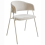 Beliani Set of 2 Dining Chairs ALANSON Chenille Light Beige 6