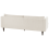 Beliani Sofa 3 Seater JARPEN Fabric Light Beige 6