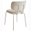 Beliani Set of 2 Dining Chairs IRINS Chenille Light Beige 5