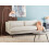 Beliani Sofa 3 Seater JARPEN Fabric Light Beige 3