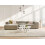 Beliani Modular Corner Sofa 4 Seater ARDAL Corduroy Light Brown Right Hand 2