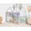 Beliani Mid Sleeper Bed House Pine Wood DIENNE 90 x 200 cm (EU Single) Grey 2