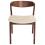 Beliani Set of 2 Dining Chairs MAROA Wood Light Beige 6