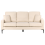 Beliani Sofa 3 Seater GAVLE Boucle Beige 4