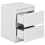 Beliani 2 Drawer Bedside Table WINNIPEG White 4