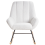 Beliani Rocking Chair KINNO Boucle Off-White 5