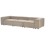 Beliani Modular Sofa 3 Seater ARDAL Corduroy Light Brown 5
