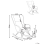 Beliani Rocking Chair LUOMA Boucle Off-White 3