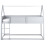 Beliani Mid Sleeper Bed House Pine Wood DIENNE 90 x 200 cm (EU Single) Grey 4