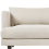 Beliani Sofa 3 Seater JARPEN Fabric Light Beige 2