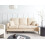 Beliani Sofa 3 Seater GAVLE Boucle Beige 2
