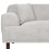 Beliani Corner Sofa 3 Seater HOLT Fabric Light Grey Left Hand 6