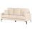 Beliani Sofa 3 Seater GAVLE Boucle Beige 5
