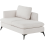 Beliani Left-Hand Chaise Longue SIEVOZ Fabric Light Beige 6
