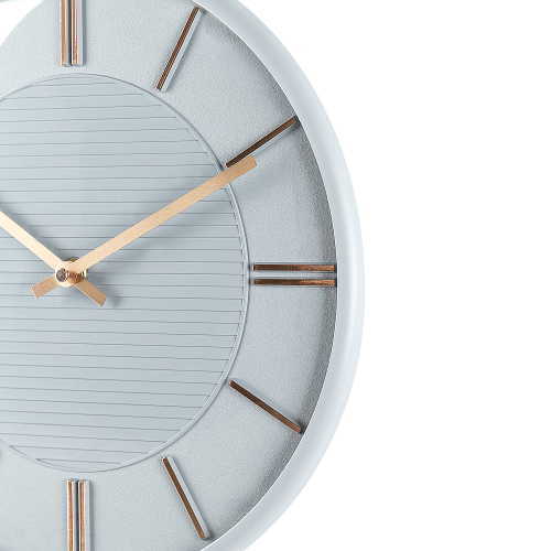 Beliani Wall Clock DAROCA 34 cm Grey 2