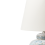 Beliani Table Lamp JAMAPA Porcelain White/ Blue 5