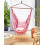 Beliani Hanging Chair BONEA Cotton Pink 2