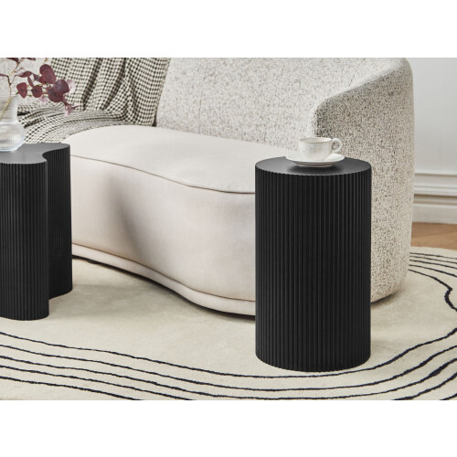 Beliani Side Table CLAIRE Black 2