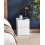 Beliani 2 Drawer Bedside Table WINNIPEG White 2