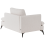 Beliani Left-Hand Chaise Longue SIEVOZ Fabric Light Beige 7