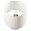 Beliani Table Lamp JAMAPA Porcelain White/ Blue 4