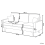 Beliani Sofa 3 Seater GAVLE Boucle Beige 3