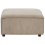 Beliani Ottoman ARDAL Corduroy Light Brown 5