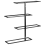 Beliani Wall Mounted Wine Rack EINSTEINIUM Metal Black 5
