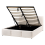 Beliani Ottoman Bed BOUSSE Boucle Off-White 140 x 200 cm (EU Double) 4