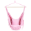 Beliani Hanging Chair BONEA Cotton Pink 4