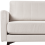 Beliani Sofa 3 Seater MALA Fabric Light Beige 6