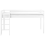Beliani Mid Sleeper Bed Pine Wood ASCOUX 90 x 200 cm (EU Single) White 5
