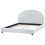 Beliani Bed Chenille VAUCLUSE 160 x 200 cm (EU King Size) Light Blue 6