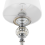 Beliani Table Lamp KUBENA Metal White 4