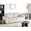 Beliani Sofa 3 Seater SANDORA Corduroy Off-White 2