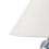 Beliani Table Lamp SORRAIA Porcelain White/ Blue 3