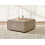 Beliani Ottoman ARDAL Corduroy Light Brown 2