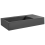 Beliani Wall Hung Basin CUSCO 750 x 430 mm Mineral Cast Black 4