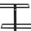 Beliani Wall Mounted Wine Rack EINSTEINIUM Metal Black 6