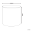 Beliani Pouffe LOVETT Velvet Multicolour 3