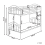 Beliani Bunk Bed Metal CHARTRES 90 x 200 cm (EU Single) Black 3