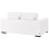 Beliani 2 Seater VIKRAN Corduroy White 6