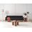 Beliani Sofa 3 Seater SOSJO Fabric Black 2
