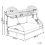 Beliani Bunk Bed Metal CHAMONIX 90/140 x 200 cm Black 5