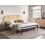 Beliani Bed PE Rattan BOULIN 140 x 200 cm (EU Double) Black 2