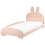 Beliani Kids Bed Rabbit Boucle PERROS 90 x 200 cm (EU Single) Beige 4