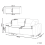 Beliani Sofa 3 Seater FAUSKAN Fabric Light Blue 3