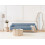 Beliani Sofa 3 Seater SOSJO Fabric Blue 2