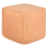 Beliani Pouffe ALIPUR Boucle Orange 4